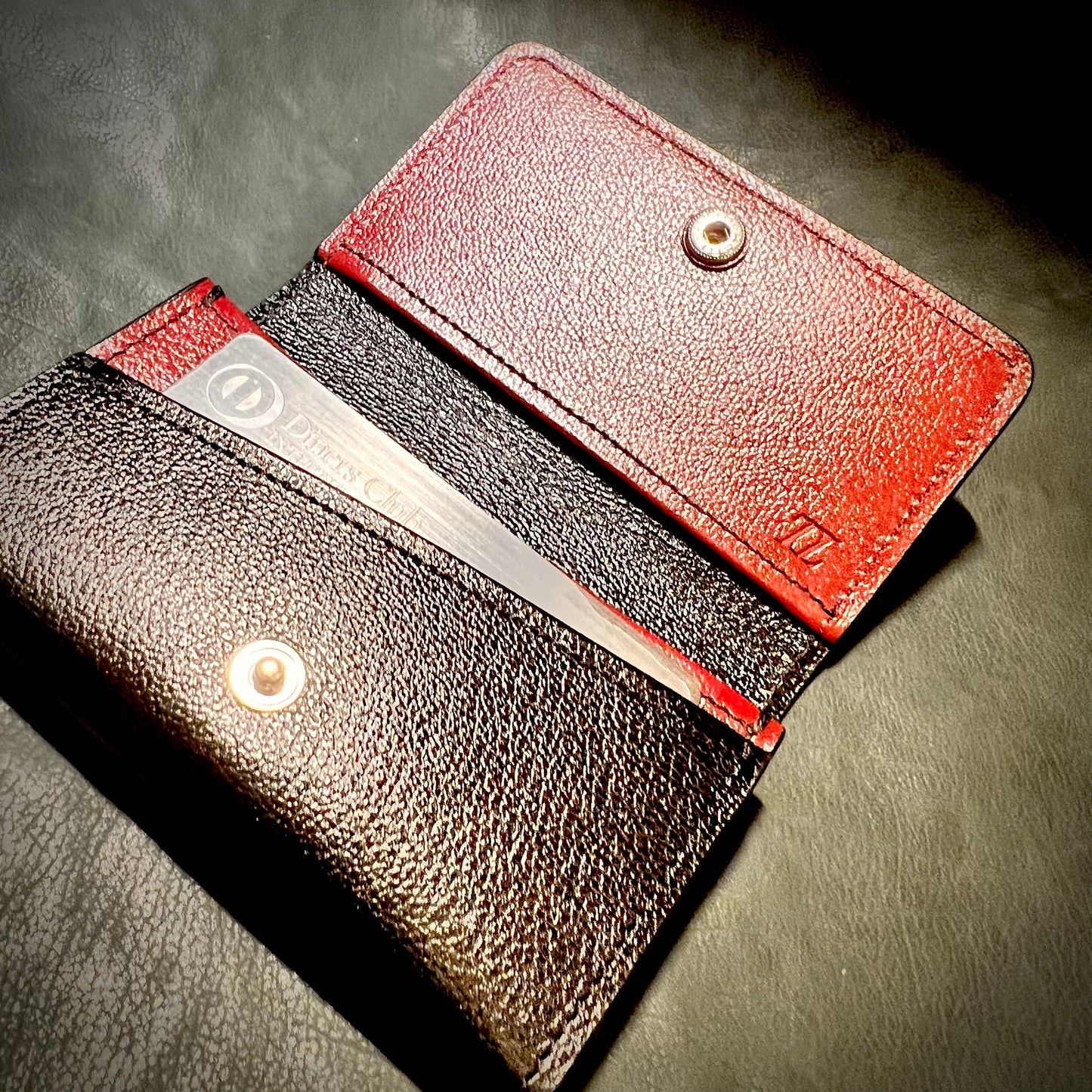 Bi-color Card Case