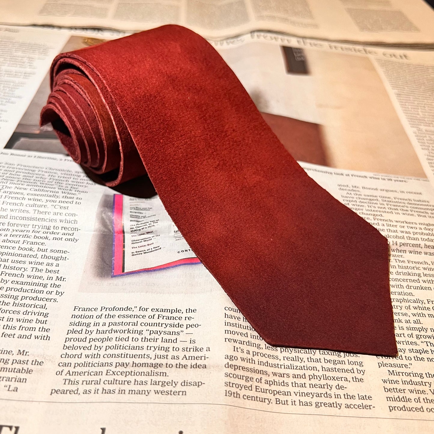 DUKE Nubuck Tie