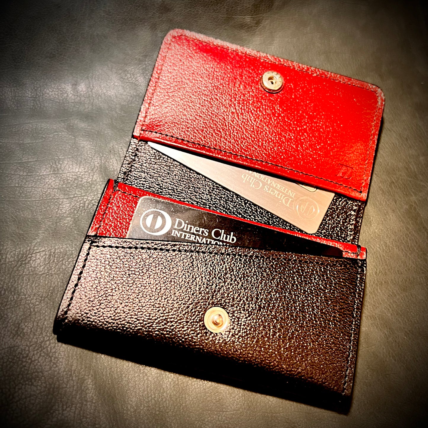 Bi-color Card Case