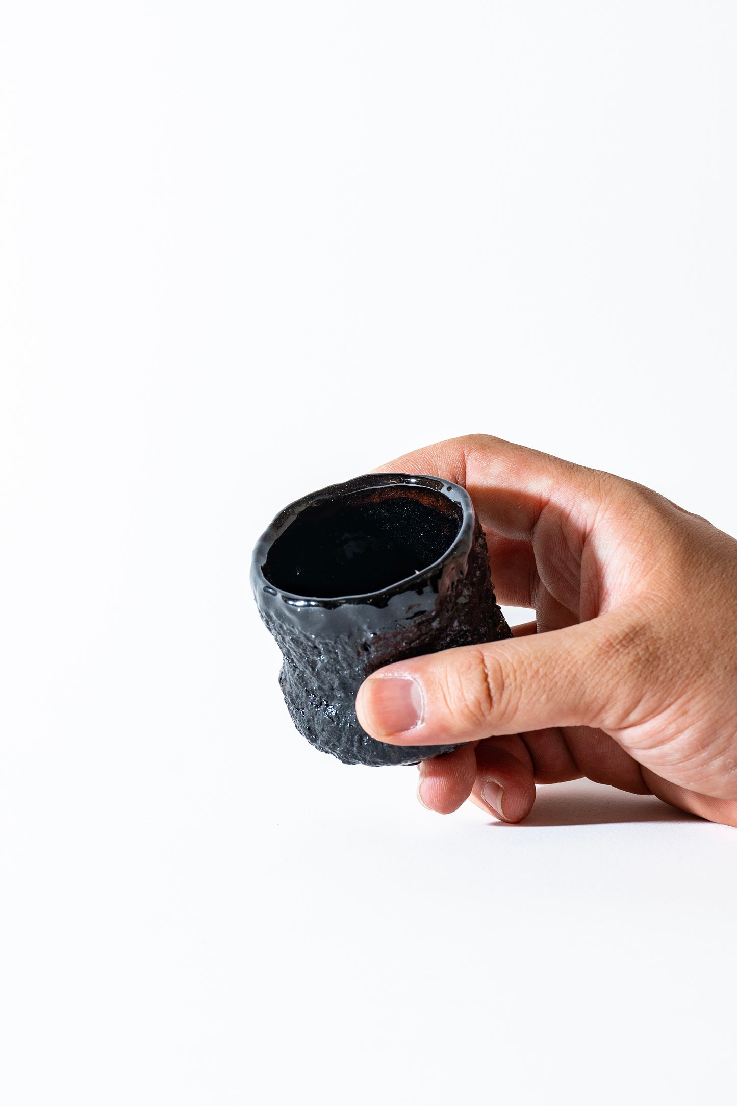 TAIZAN KAKKI 革ぐい呑み 黒