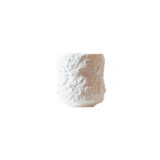 TAIZAN KAKKI Leather-Wrapped White Shochu Cup