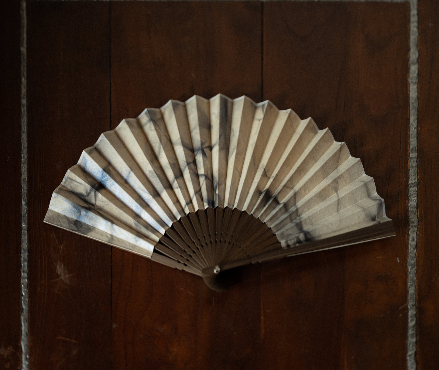 Natural Leather Fan