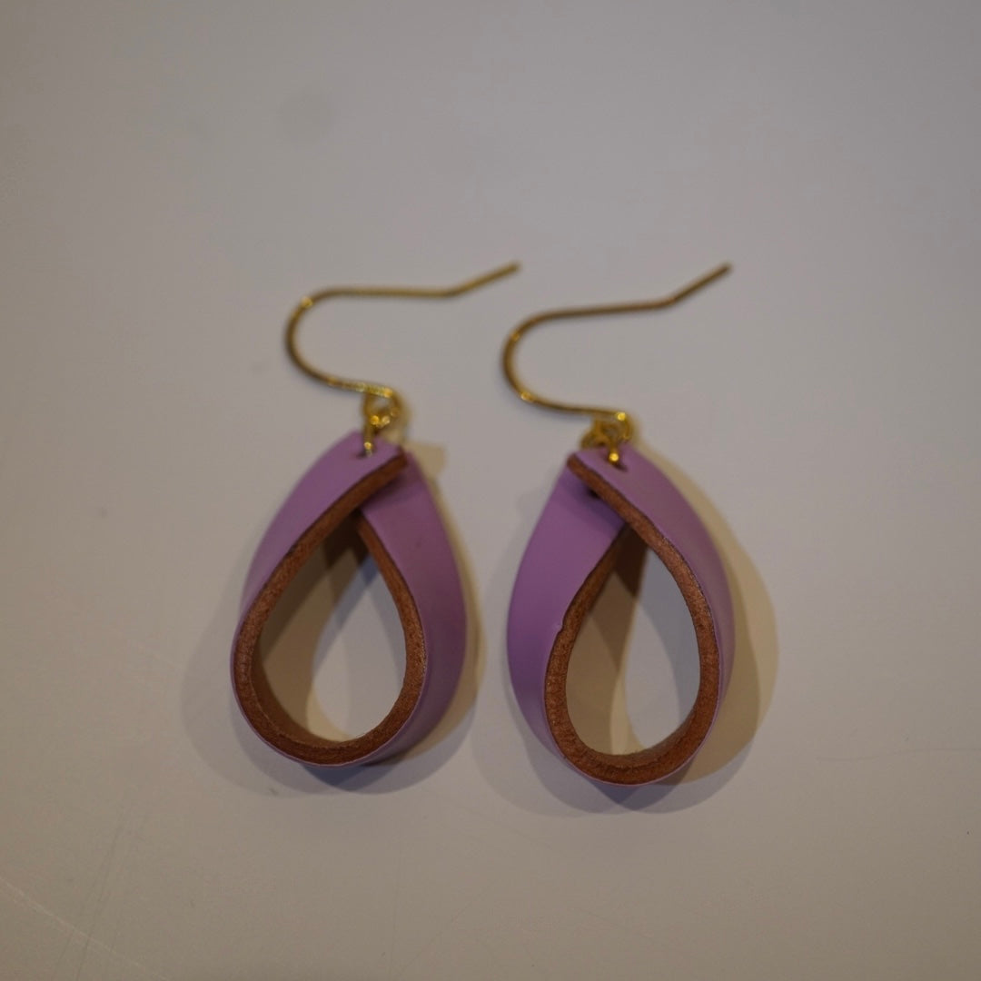 Étoile ~Cordovan earrings~ 