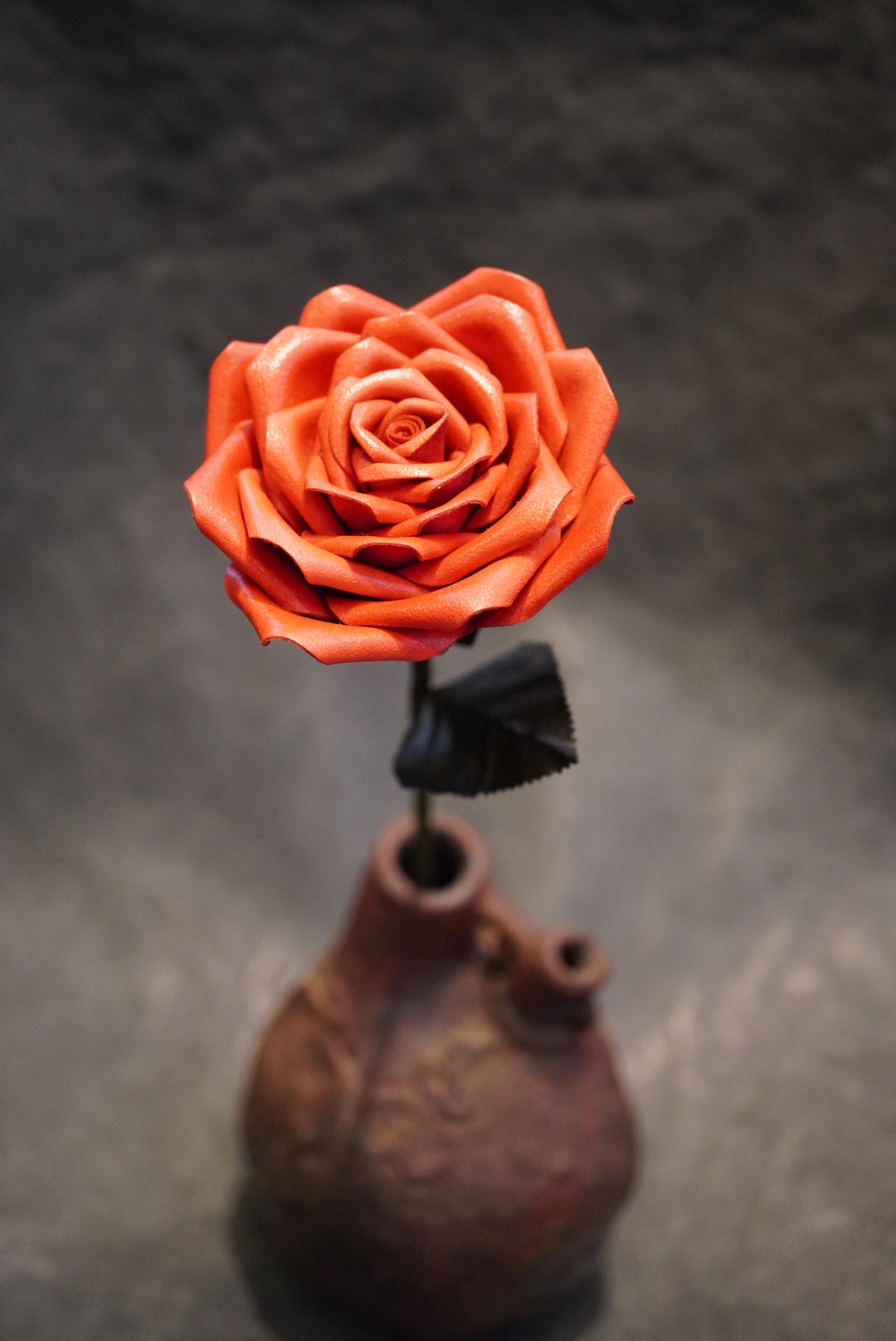 Leather Rose