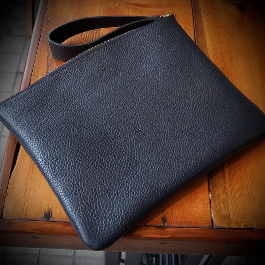 -ROYAL Leather-Clutch Bag