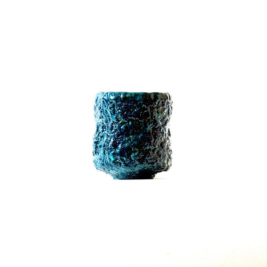 TAIZAN KAKKI Leather-Wrapped Shochu Cup: Senkaku