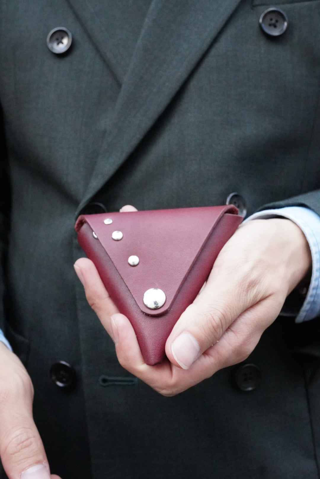 Fibona Coin case WineRed