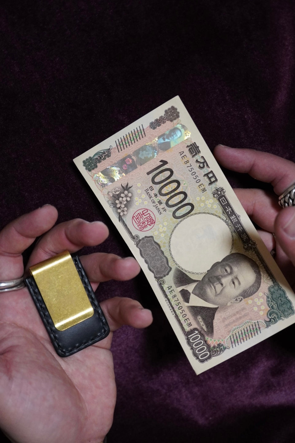 Black Money Clip