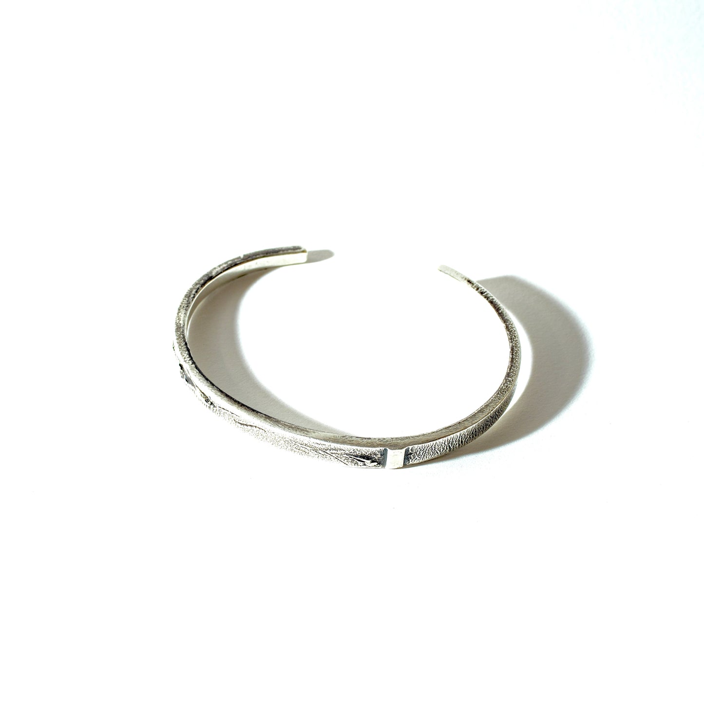 Stein Silver Bangle