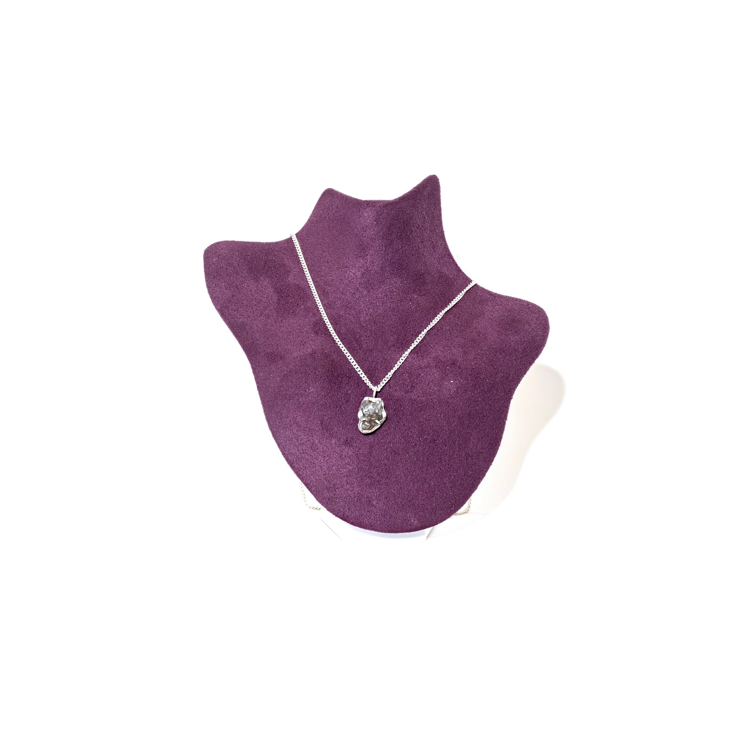 Meteorite Silver necklace